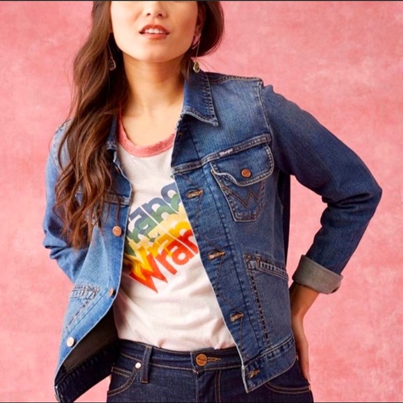 Wrangler Jackets & Blazers - Wrangler Icons Western Denim Jean Jacket